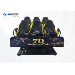 Flat Screen 7D Theater Simulator Dynamic Platform Interactive Cinema Shooting Machine for sale