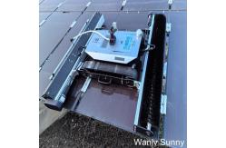 China Solar Panel Cleaner With DC Motor Controls And Brush Rotation supplier