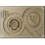 Professional Embossing Ink Stamp for Fabric Branding with Custom Design for sale