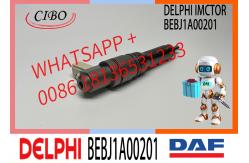 China Diesel Fuel Injector 1820820 1905002 BEBJ1A05001 BEBJ1A00201 For DAF Delphi supplier