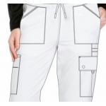 Double Pockets With Two Openings Pants Nurse Medical Uniforms Antimicrobial Wrinkle-free
