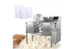 China Fully Automatic Stand Up Pouch Packaging Machine Mini Doypack Packing Machine supplier