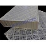 Cigarette Manufacturing Machine Yellow Plastic Trays Customize Size for sale