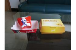 China L-800A Hamburger Box Cartoning Machine For Food Paper Case supplier