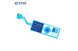 China PET Tactile Keypad Waterproof Membrane Keypad with ZIF Connector supplier