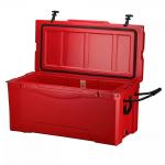 135QT Waterproof Rotomolded Ice Box Plastic Wheeled Cooler for sale