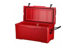 China 135QT Waterproof Rotomolded Ice Box Plastic Wheeled Cooler supplier