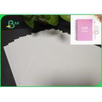 Eco - Friendly 120um 140um White Coated Stone Paper For Notebook Waterproof for sale