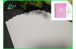 China Eco - Friendly 120um 140um White Coated Stone Paper For Notebook Waterproof supplier