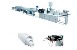 China PVC Plastic Pipe Extrusion Line / Conduit Pipe Production Line Machinery supplier