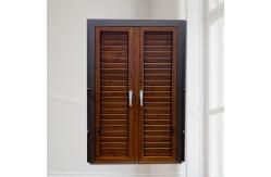 China Crank Control  Aluminium Louvre Windows European Design External Louvres For Windows supplier
