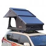 Durable Easy Setup Triangle Rooftop Tent With Led Premium Materials for sale