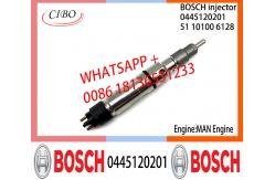 China BOSCH 0445120201 51101006128 Neutral Fuel Injector Assembly 0445120201 51101006128 For MAN supplier