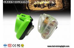 China High performance rechargeable mining cap lamps 0.7W 190mA energy saving supplier
