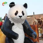 Water Proof Fiberglass Animatronic Panda Illuminated For Shopping Mall for sale