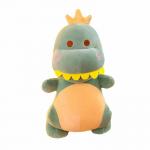 OEM 25cm Cartoon Dinosaur Plush Pillow With Polypropylene Cotton Filling