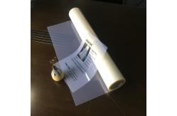 China Free Sample Waterproof Milky Transparent Inkjet Film For Positive Screen Printing supplier