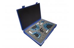 China Carbide Measuring Faces 0-100mm Outside Micrometer Set Machinist Tools supplier