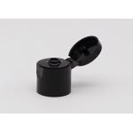 Cosmetic Packaging Clear 18/410 Flip Top Plastic Bottle Caps for sale