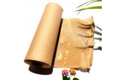 China Degradable Recyclable Honeycomb Wrapping Paper Customized Size supplier