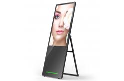 China 43-Inch Battery Powered Portable LCD Digital Signage Foldable Advertising Machine supplier