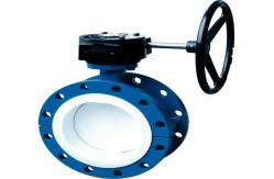 China Manual Pneumatic Butterfly Valve For High Temperature Pressure Control supplier