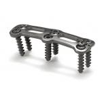 Titanium Spinal Internal Fixation Anterior Cervical Plates 24-88mm Length for sale