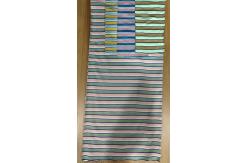China Smooth And Hygroscopic Soft High Quality Striped Knit Fabric For T-Shirt supplier