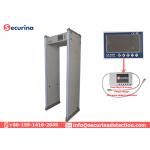 AC100V~240V Walk Through Metal Detector Gates 45 Zones With Directional Counter