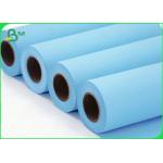 80GSM A0 A1 20LB Blue Printing Plotter Paper For Architecture Drawing for sale