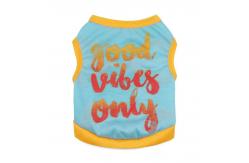 China Dog Clothes 8 Patterns Classic Lightweight Breathable With Funny Letters supplier