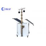 OKAF Mobile Sentry Camera Security Trailer , Solar CCTV Surveillance Trailer PR06 for sale