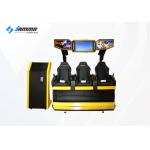 3 Seats 9D VR Cinema Simulator Dynamic Desk With Deepoon E3 Glasses