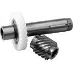 Worm Wheel External Pinion Gear CNC Steel Cone Gear For Sewing Machine for sale