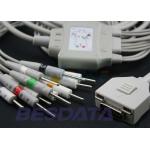 Besdata ECG / EKG Medical Cables , 10 Leads And Cables For Model KP-500 for sale