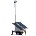 Solar Powered Mobile Camera Trailer For Commercial Building for sale