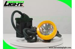 China 6.6Ah Rechargeable Lithium Battery Coal Mining Light Led Mining Cap Lamp supplier