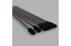 China Disposable Long Round Head Lint Free Disposable Cleanroom Open-cell Foam Cleaning Swabs supplier