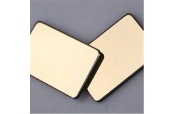 China 1250mm SGS Mirror Aluminum Composite Panel Easy To Install & Maintain supplier