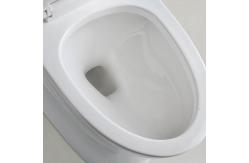 China Floor Mounted Elongated Bathroom Toilets With Clean Lines And Low Profile supplier