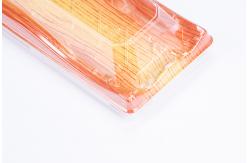 China Take Out Boxes Disposable Sushi Packing Box With Lids Clear Plastic Container supplier