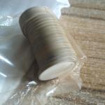 Round Shape Piezo Ceramic Plate 33x3 PZT8 Material For Industry Φ10ｘΦ5  ｘ2 for sale