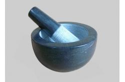 China Deep Marble Grinding Bowl Convenient High Durability For Creating Pastes supplier