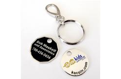 China Customizable Branded Trolley Tokens Sequential Names supplier