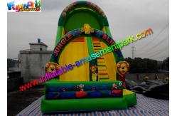 China Forest Jungle Commercial Inflatable Slide Slip Water Proof And Fire Retardant supplier