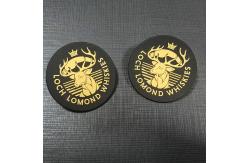 China Heat Press Transfer 3D Textured Logo Soft Plastic Pvc Patch For Clothing supplier