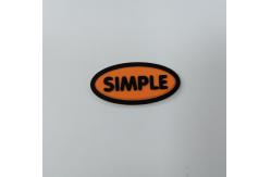 China Eco Friendly 3D Badge PVC Silicone Rubber Labels Heat Transfer Customized supplier