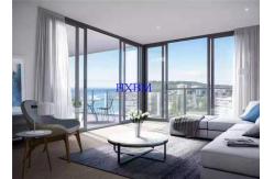 China Housing Project Double Glazed Sliding Windows 2.0mm Aluminum Profile Hurricane Proof supplier