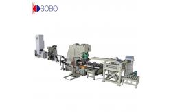 China 220V Automatic Metal Cap Making Machine , Cap Manufacturing Machine PLC Control supplier
