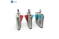 China Stainless Flap Barrier Gate Infrared Anti Pinch With Remote Control 160B supplier